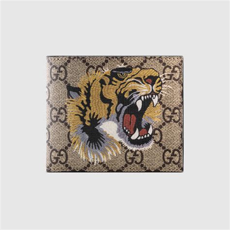 mens gucci tiger wallet|gucci men's wallet knockoff.